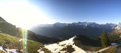 Archiv Foto Webcam Panorama: Braunwald Gumen 06:00