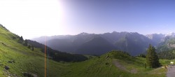 Archived image Webcam Braunwald: Panoramic view Gumen 07:00