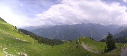 Archived image Webcam Braunwald: Panoramic view Gumen 13:00