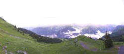 Archiv Foto Webcam Panorama: Braunwald Gumen 19:00