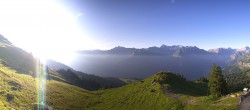 Archived image Webcam Braunwald: Panoramic view Gumen 06:00