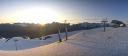 Archiv Foto Webcam Alyeska Resort Panoramacam 21:00