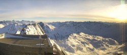 Archiv Foto Webcam Andermatt Sedrun Gemsstock Panoramacam 07:00