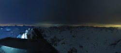 Archiv Foto Webcam Andermatt Sedrun Gemsstock Panoramacam 23:00