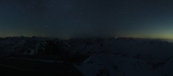 Archiv Foto Webcam Andermatt Sedrun Gemsstock Panoramacam 23:00