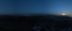 Archiv Foto Webcam Andermatt Sedrun Gemsstock Panoramacam 23:00