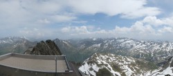 Archiv Foto Webcam Andermatt Sedrun Gemsstock Panoramacam 11:00