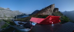 Archiv Foto Webcam Leukerbad: Panorama Gemmi Pass 01:00