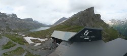 Archiv Foto Webcam Leukerbad: Panorama Gemmi Pass 15:00