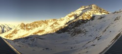 Archived image Webcam Saas-Grund: Hohsaas Gondola 09:00