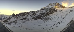 Archiv Foto Webcam Saas-Grund - Bergstation Hohsaas 07:00