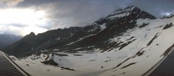 Archived image Webcam Saas-Grund: Hohsaas Gondola 21:00