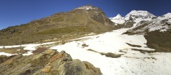 Archived image Webcam Saas-Grund Hohsaas Kreuzboden Gondola Mid-Station 08:00