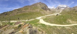 Archiv Foto Webcam Saas-Grund Hohsaas Mittelstation Kreuzboden 13:00