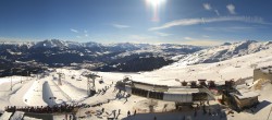 Archiv Foto Webcam Laax: Snowpark Crap Sogn Gion 13:00