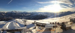 Archiv Foto Webcam Laax: Snowpark Crap Sogn Gion 15:00