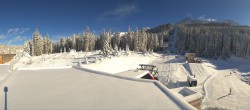 Archiv Foto Webcam Lenzerheide: Bergbahnen Talstation 09:00