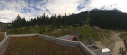 Archiv Foto Webcam Lenzerheide: Bergbahnen Talstation 11:00