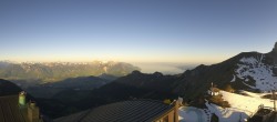Archived image Webcam Leysin Top Station Berneuse Gondola 06:00