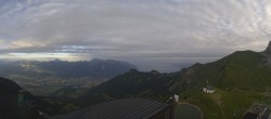 Archived image Webcam Leysin Top Station Berneuse Gondola 01:00