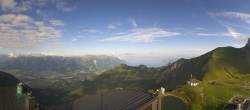 Archived image Webcam Leysin Top Station Berneuse Gondola 07:00