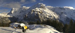 Archived image Webcam Roundshot Allmendhubel Schilthorn 13:00