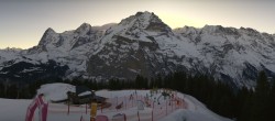 Archiv Foto Webcam Schilthorn Allmendhubel Panoramablick 07:00