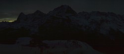 Archiv Foto Webcam Schilthorn Allmendhubel Panoramablick 06:00