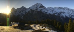 Archiv Foto Webcam Schilthorn Allmendhubel Panoramablick 06:00