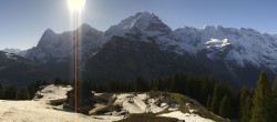 Archiv Foto Webcam Schilthorn Allmendhubel Panoramablick 07:00