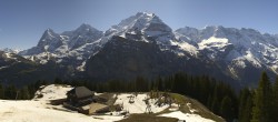 Archived image Webcam Roundshot Allmendhubel Schilthorn 09:00