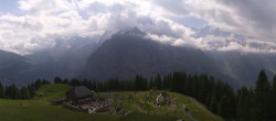 Archiv Foto Webcam Schilthorn Allmendhubel Panoramablick 09:00