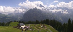 Archiv Foto Webcam Schilthorn Allmendhubel Panoramablick 11:00