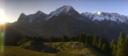 Archiv Foto Webcam Schilthorn Allmendhubel Panoramablick 05:00