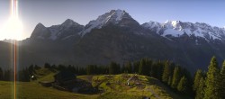 Archiv Foto Webcam Schilthorn Allmendhubel Panoramablick 06:00