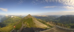 Archiv Foto Webcam Sörenberg Bergbahnen Rothorn Gipfel 07:00