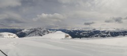 Archived image Webcam Chaeserrugg: View from the summit 13:00