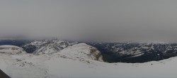 Archived image Webcam Chaeserrugg: View from the summit 11:00