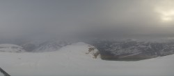 Archived image Webcam Chaeserrugg: View from the summit 13:00