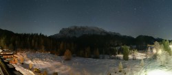 Archived image Webcam Garmisch-Partenkirchen: Elmau 01:00