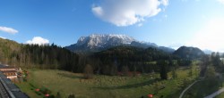 Archived image Webcam Garmisch-Partenkirchen: Elmau 17:00