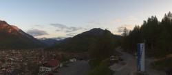 Archived image Webcam Mittenwald - Kranzberg chair lift 19:00