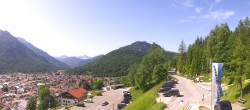 Archiv Foto Webcam Mittenwald Kranzberg-Sessellift 09:00