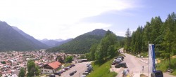 Archiv Foto Webcam Mittenwald Kranzberg-Sessellift 11:00