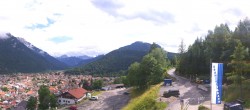 Archiv Foto Webcam Mittenwald Kranzberg-Sessellift 15:00
