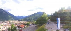 Archiv Foto Webcam Mittenwald Kranzberg-Sessellift 17:00