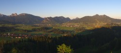 Archived image Webcam Pfronten - Castle ruins Eisenberg 05:00