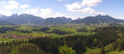 Archived image Webcam Pfronten - Castle ruins Eisenberg 11:00