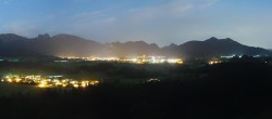Archiv Foto Webcam Pfronten - Burgruine Eisenberg 23:00