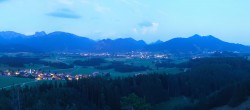 Archiv Foto Webcam Pfronten - Burgruine Eisenberg 03:00